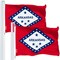 Arkansas AR State Flag 3x5 Ft 2-Pack 150D Printed Polyester By G128